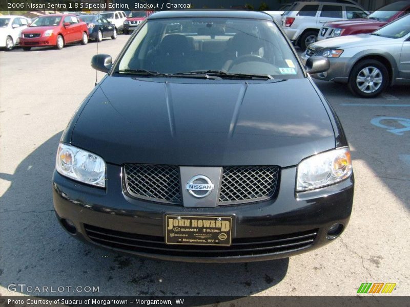 Blackout / Charcoal 2006 Nissan Sentra 1.8 S Special Edition