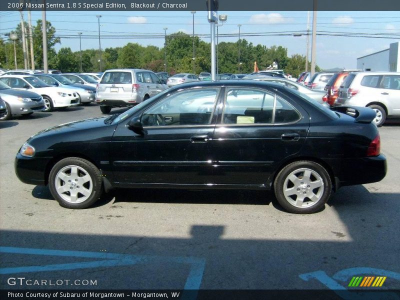 Blackout / Charcoal 2006 Nissan Sentra 1.8 S Special Edition