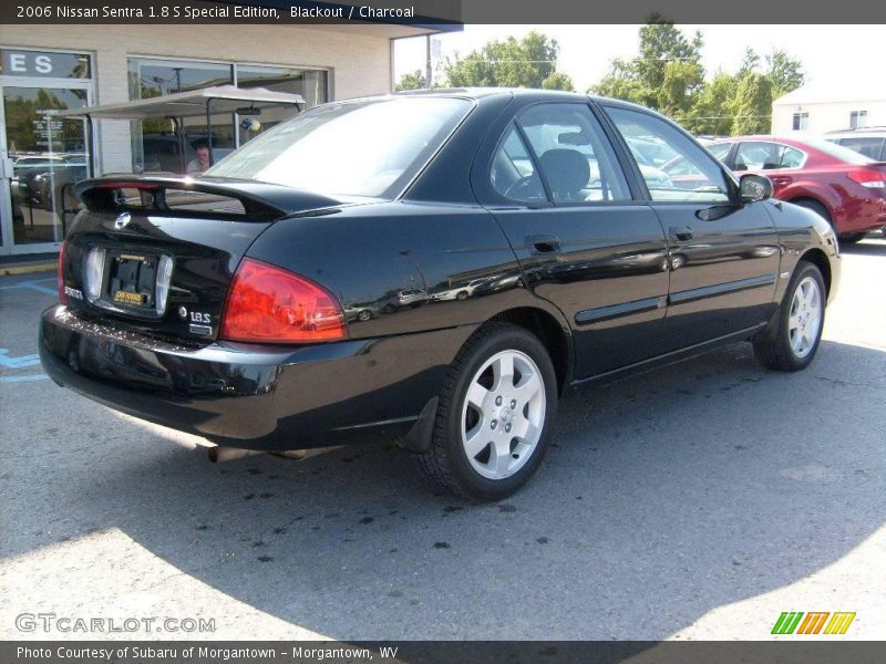 Blackout / Charcoal 2006 Nissan Sentra 1.8 S Special Edition