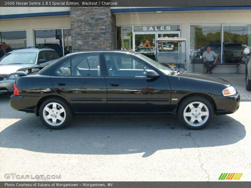 Blackout / Charcoal 2006 Nissan Sentra 1.8 S Special Edition