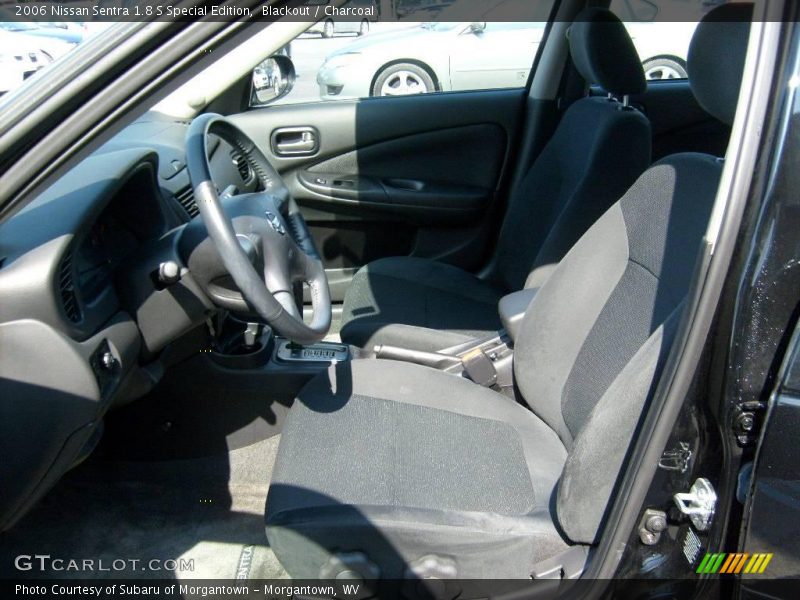 Blackout / Charcoal 2006 Nissan Sentra 1.8 S Special Edition