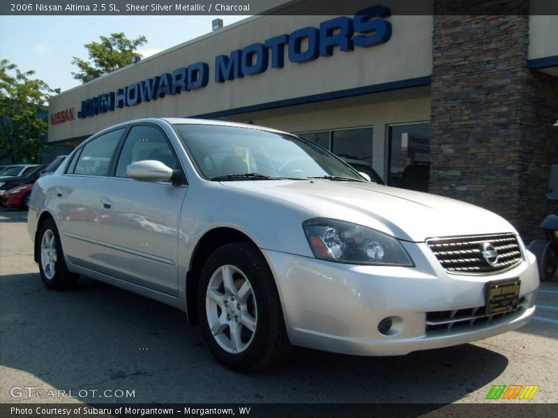 Sheer Silver Metallic / Charcoal 2006 Nissan Altima 2.5 SL