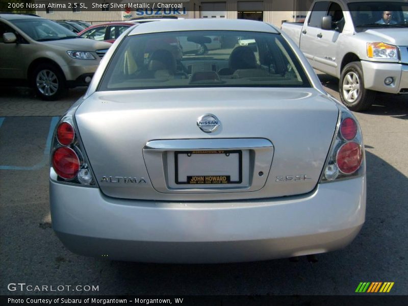 Sheer Silver Metallic / Charcoal 2006 Nissan Altima 2.5 SL