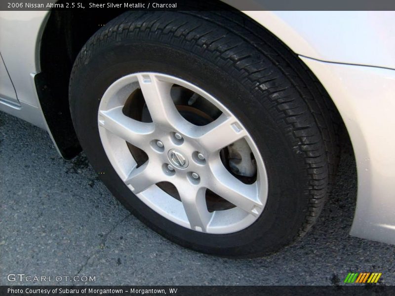 Sheer Silver Metallic / Charcoal 2006 Nissan Altima 2.5 SL