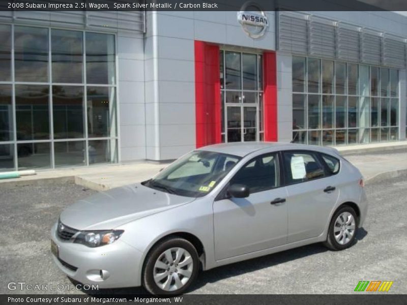 Spark Silver Metallic / Carbon Black 2008 Subaru Impreza 2.5i Wagon