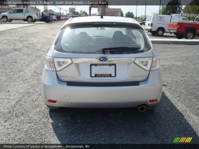 Spark Silver Metallic / Carbon Black 2008 Subaru Impreza 2.5i Wagon