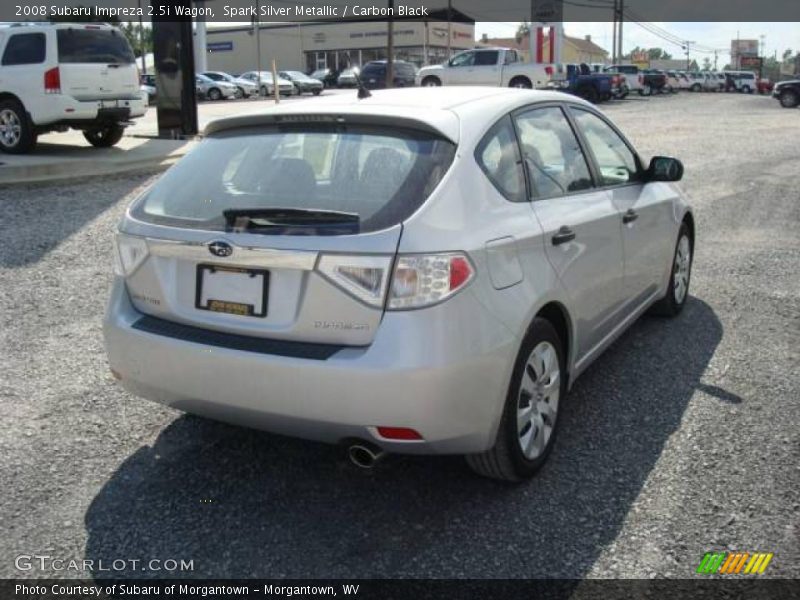 Spark Silver Metallic / Carbon Black 2008 Subaru Impreza 2.5i Wagon