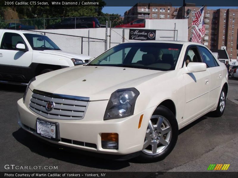 White Diamond / Cashmere 2006 Cadillac CTS Sedan