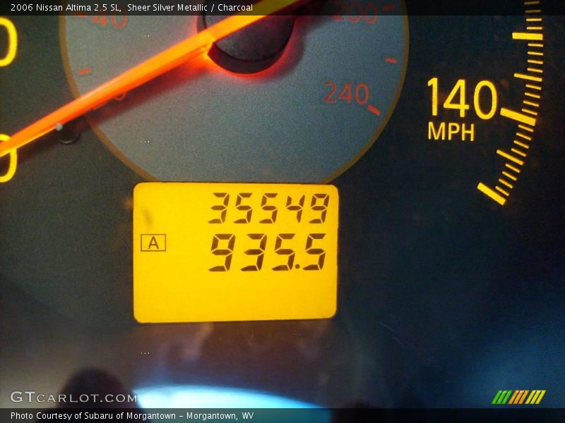Sheer Silver Metallic / Charcoal 2006 Nissan Altima 2.5 SL