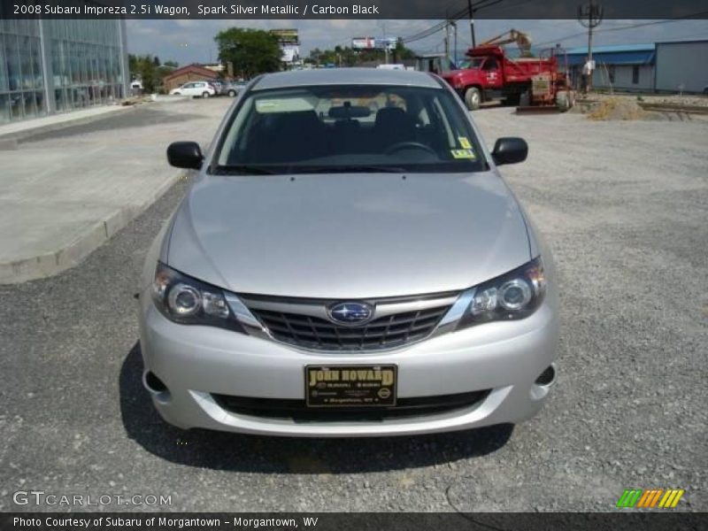 Spark Silver Metallic / Carbon Black 2008 Subaru Impreza 2.5i Wagon