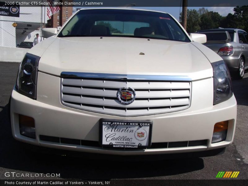 White Diamond / Cashmere 2006 Cadillac CTS Sedan