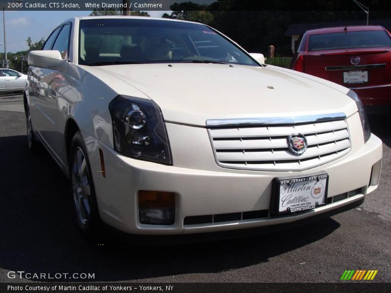 White Diamond / Cashmere 2006 Cadillac CTS Sedan