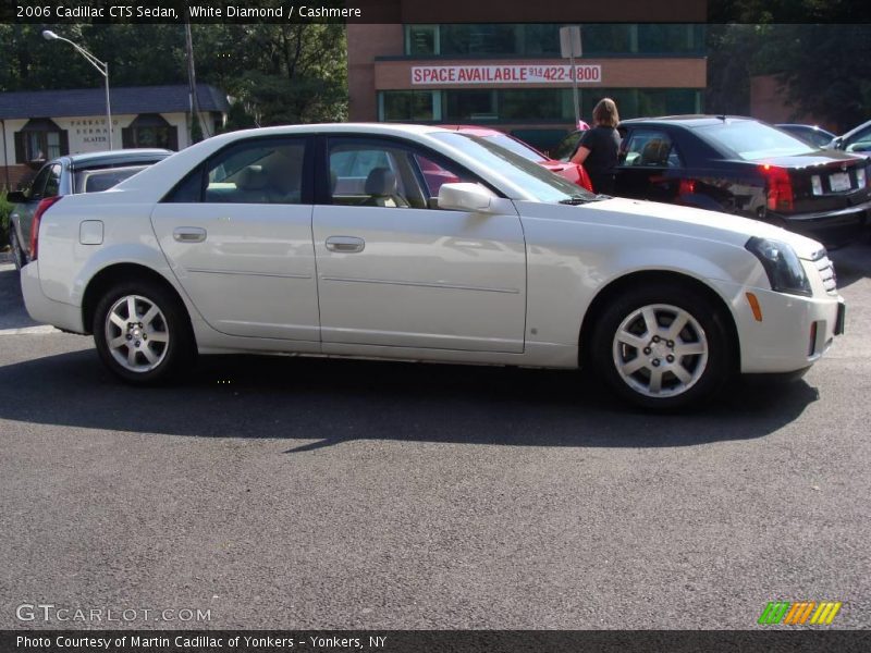 White Diamond / Cashmere 2006 Cadillac CTS Sedan