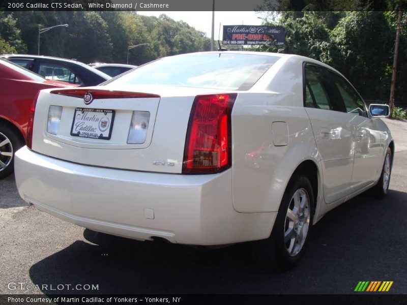 White Diamond / Cashmere 2006 Cadillac CTS Sedan