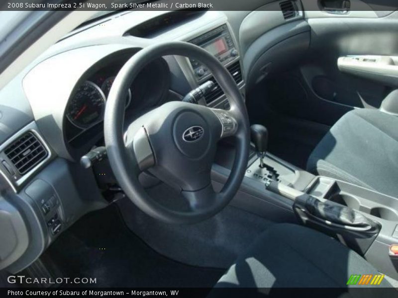 Spark Silver Metallic / Carbon Black 2008 Subaru Impreza 2.5i Wagon