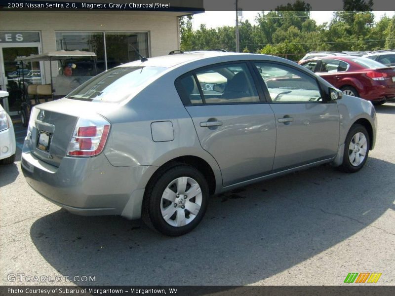 Magnetic Gray / Charcoal/Steel 2008 Nissan Sentra 2.0