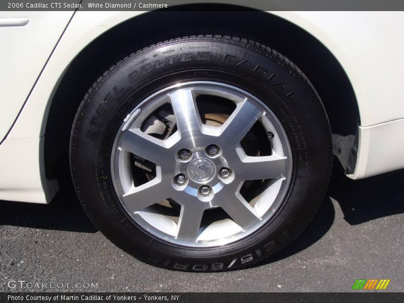White Diamond / Cashmere 2006 Cadillac CTS Sedan