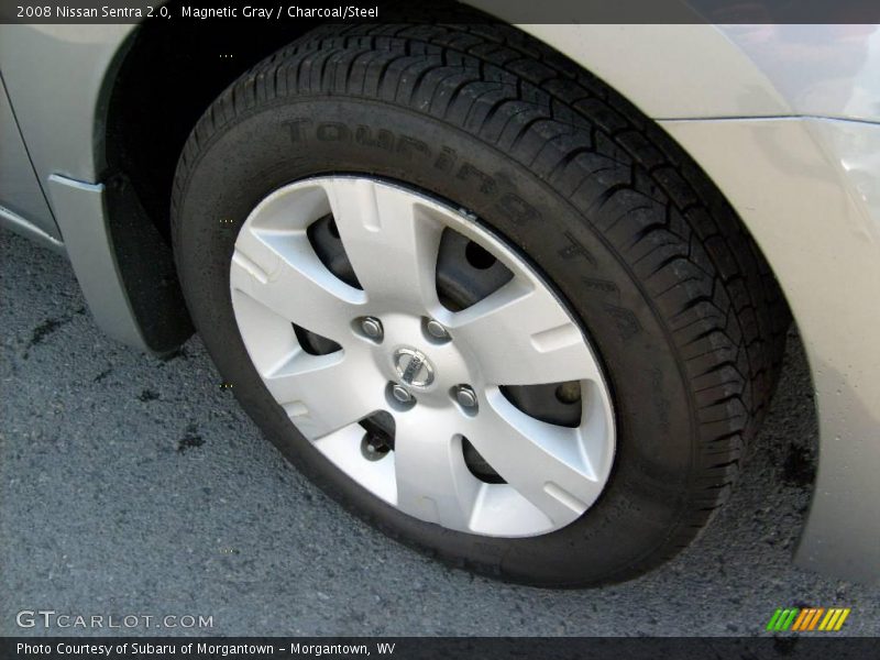 Magnetic Gray / Charcoal/Steel 2008 Nissan Sentra 2.0