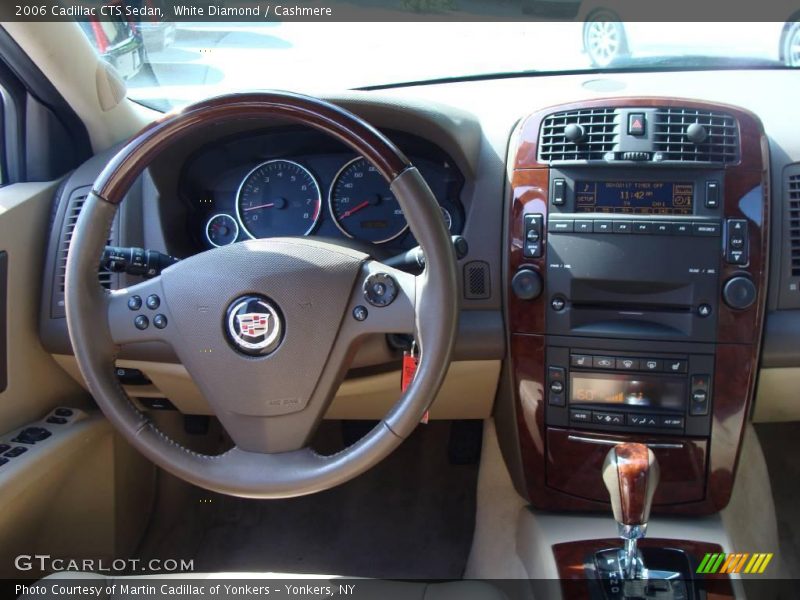 White Diamond / Cashmere 2006 Cadillac CTS Sedan