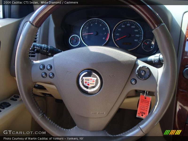 White Diamond / Cashmere 2006 Cadillac CTS Sedan