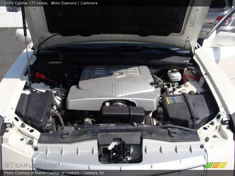White Diamond / Cashmere 2006 Cadillac CTS Sedan