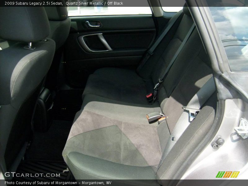 Quartz Silver Metallic / Off Black 2009 Subaru Legacy 2.5i Sedan