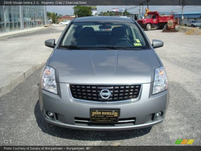 Magnetic Gray / Charcoal/Steel 2008 Nissan Sentra 2.0