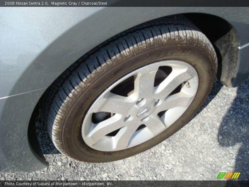 Magnetic Gray / Charcoal/Steel 2008 Nissan Sentra 2.0