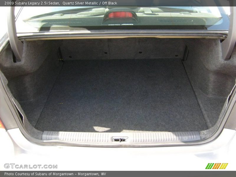 Quartz Silver Metallic / Off Black 2009 Subaru Legacy 2.5i Sedan