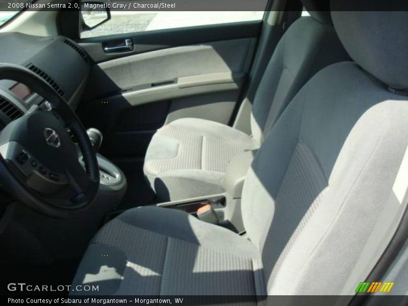 Magnetic Gray / Charcoal/Steel 2008 Nissan Sentra 2.0