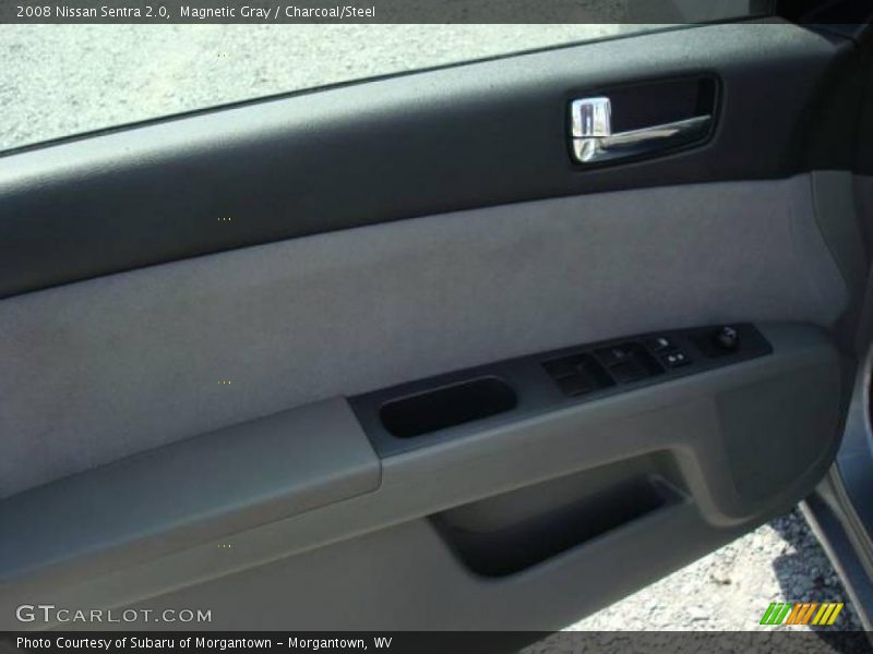 Magnetic Gray / Charcoal/Steel 2008 Nissan Sentra 2.0