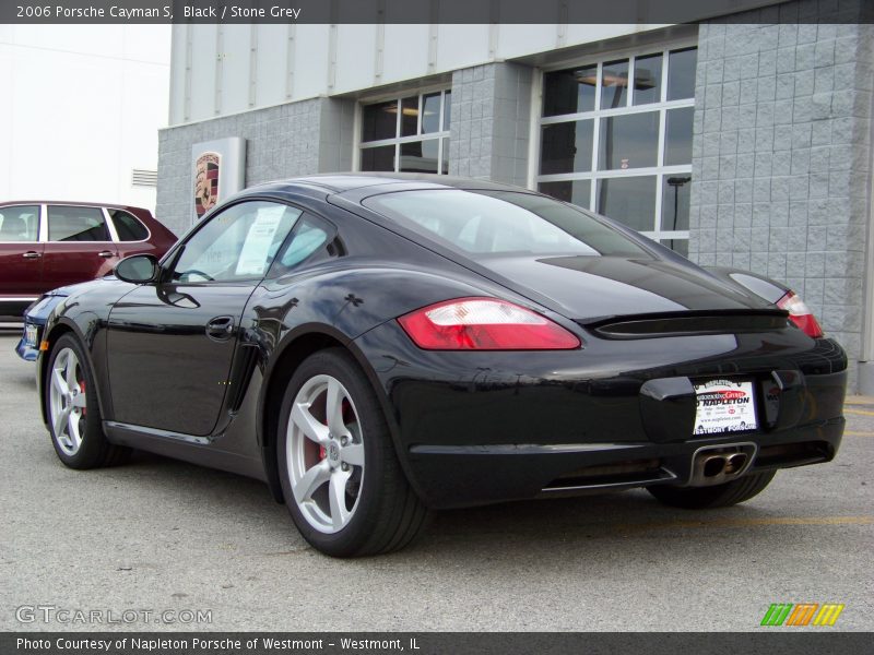 Black / Stone Grey 2006 Porsche Cayman S