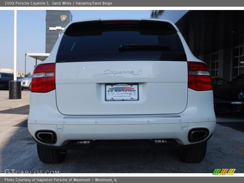 Sand White / Havanna/Sand Beige 2009 Porsche Cayenne S