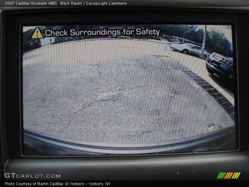 Black Raven / Cocoa/Light Cashmere 2007 Cadillac Escalade AWD
