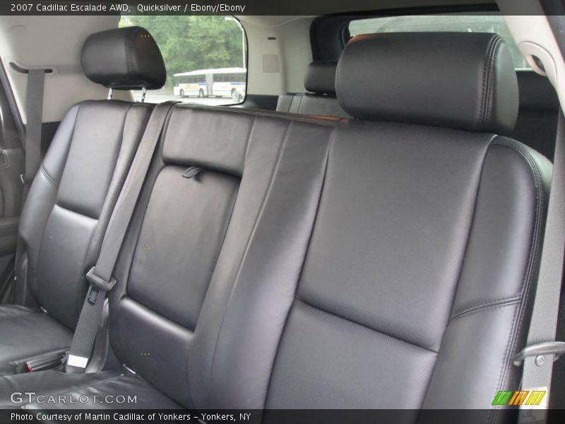 Quicksilver / Ebony/Ebony 2007 Cadillac Escalade AWD