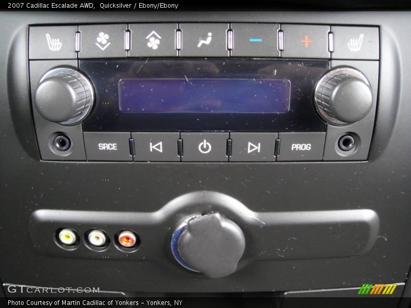 Quicksilver / Ebony/Ebony 2007 Cadillac Escalade AWD