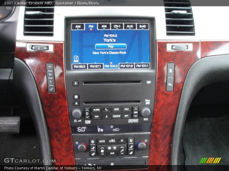 Quicksilver / Ebony/Ebony 2007 Cadillac Escalade AWD