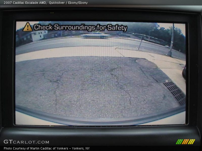 Quicksilver / Ebony/Ebony 2007 Cadillac Escalade AWD