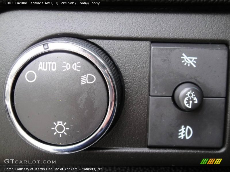 Quicksilver / Ebony/Ebony 2007 Cadillac Escalade AWD