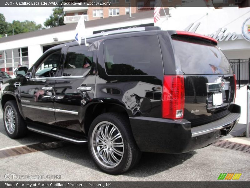 Black Raven / Ebony/Ebony 2007 Cadillac Escalade AWD