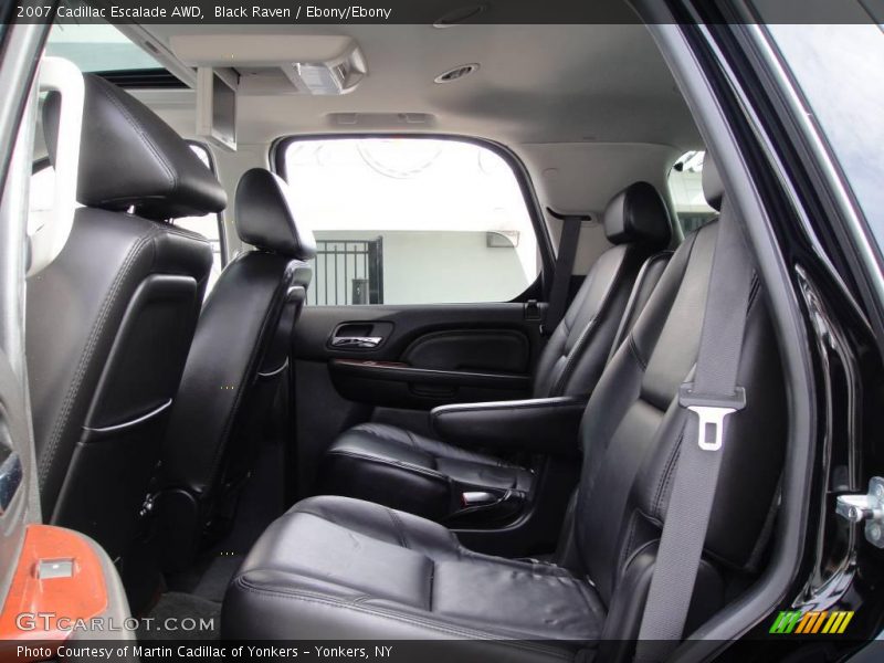 Black Raven / Ebony/Ebony 2007 Cadillac Escalade AWD