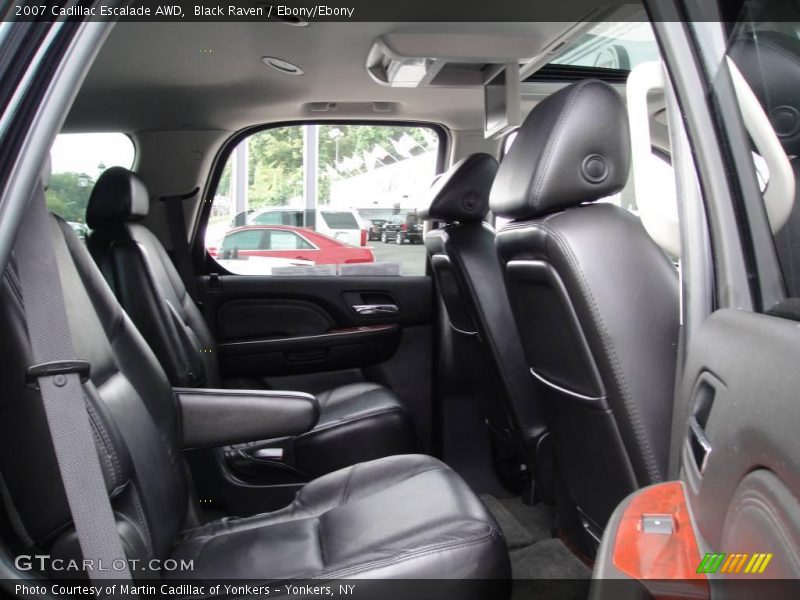 Black Raven / Ebony/Ebony 2007 Cadillac Escalade AWD