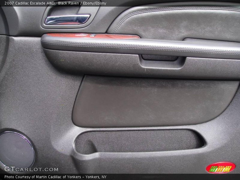 Black Raven / Ebony/Ebony 2007 Cadillac Escalade AWD