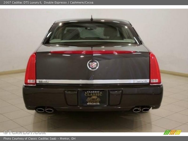 Double Espresso / Cashmere/Cocoa 2007 Cadillac DTS Luxury II