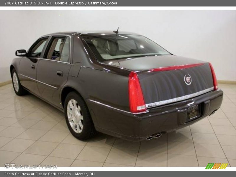 Double Espresso / Cashmere/Cocoa 2007 Cadillac DTS Luxury II