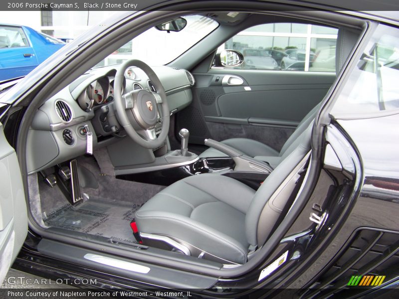 Black / Stone Grey 2006 Porsche Cayman S