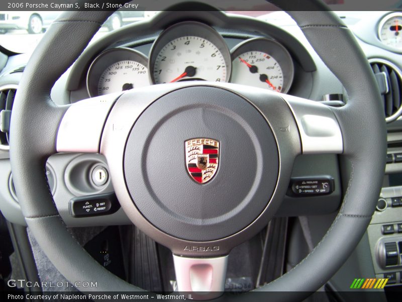Black / Stone Grey 2006 Porsche Cayman S