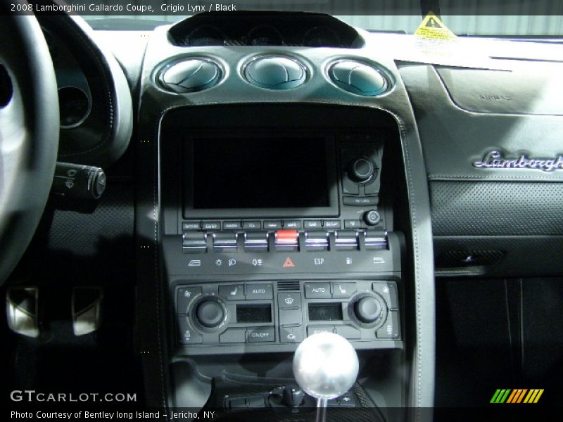 Grigio Lynx / Black 2008 Lamborghini Gallardo Coupe