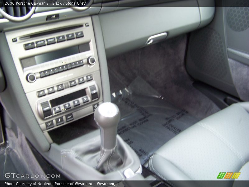 Black / Stone Grey 2006 Porsche Cayman S