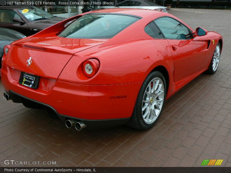 Rosso Corsa (Red) / Nero (Black) 2007 Ferrari 599 GTB Fiorano